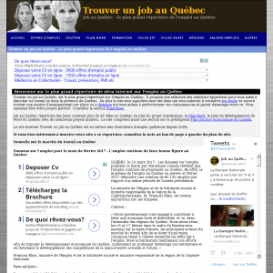 Job au Québec