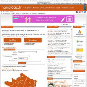 emploi handicap