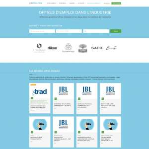 accueil job industrie