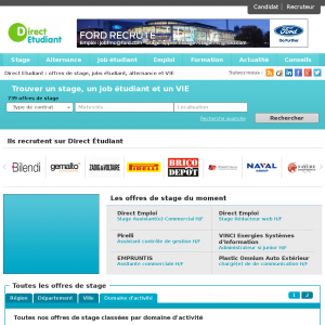 Direct étudiant