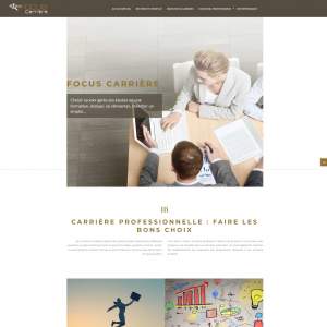 accueil focus carrière