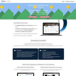 accueil job scroller