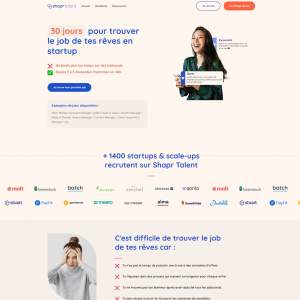 accueil shapr talent 