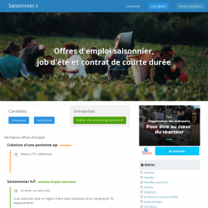 Emploi saisonnier