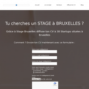 Stage Bruxelles