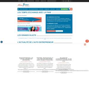 accueil fédération auto entrepreneur