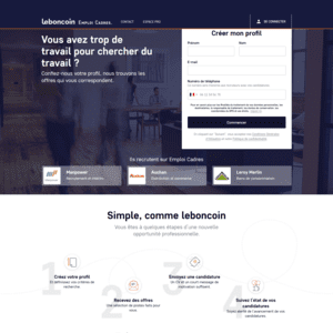 Leboncoin Emploi Cadres