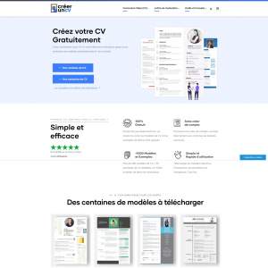 accueil créer un cv