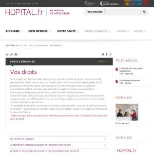 Hôpital.fr : Vos droits